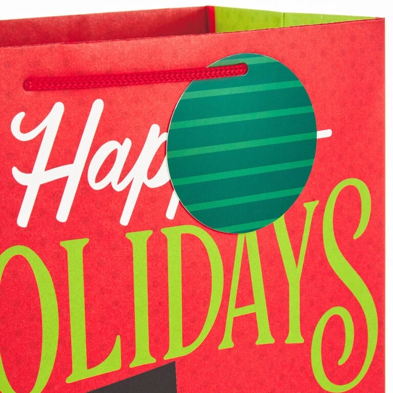 Hallmark Let It Snow 8-Pack Holiday Gift Bags, Assorted Sizes And Designs - Image 4