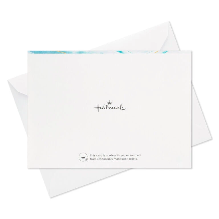 Hallmark Abstract Waves Boxed Blank Sympathy Thank-You Notes, Pack Of 20 - Image 6