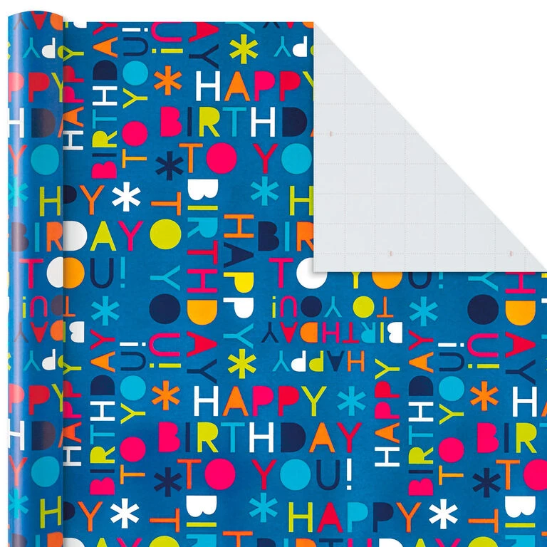 Hallmark All Occasions Wrapping Paper Rolls, 6 Pack - Image 4