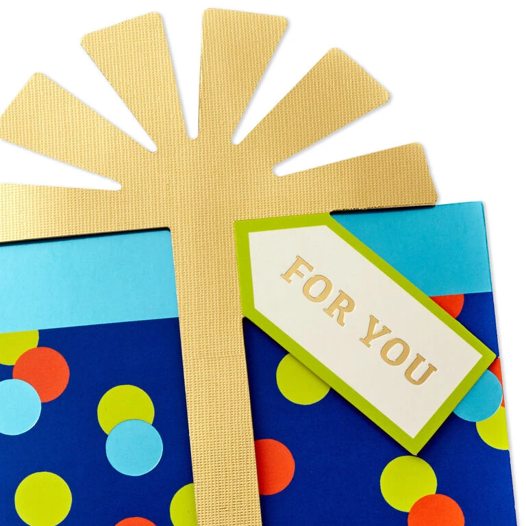 Hallmark Assorted All-Occasion Handmade Greeting Cards In Black Scattered Dot Organizer - Image 4