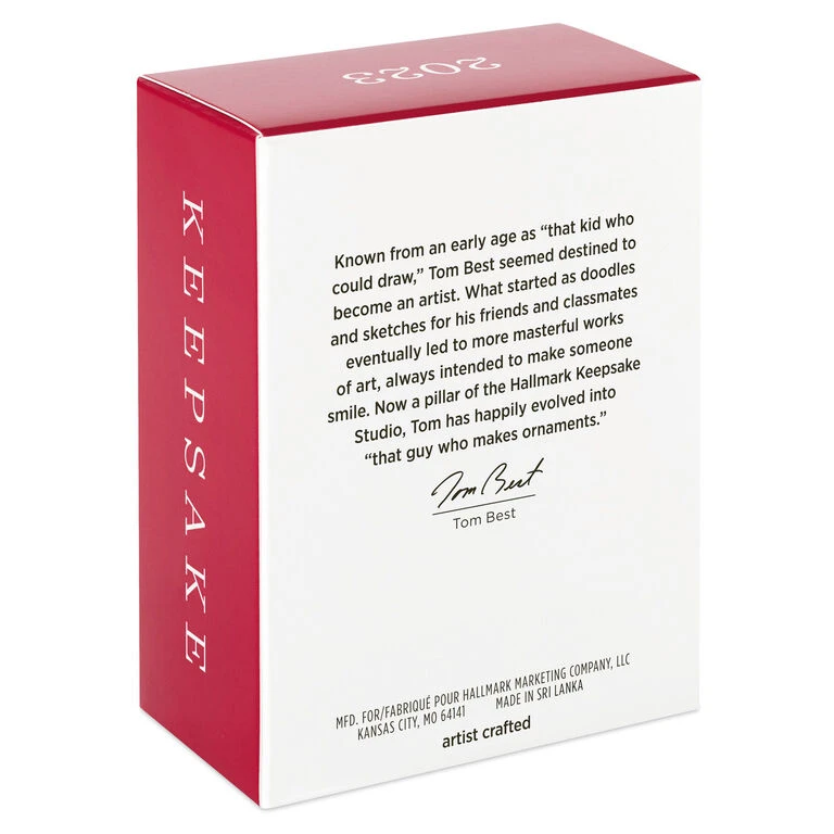 Hallmark Baseball Star 2023 Ornament - Image 5