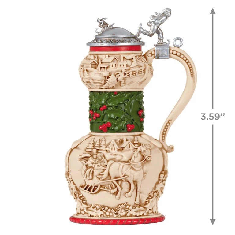 Hallmark Beer Stein 2023 Ornament - Image 3