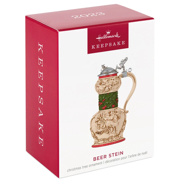 Hallmark Beer Stein 2023 Ornament - Image 4