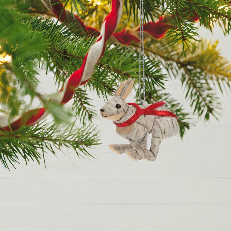Hallmark Birch Hare Ornament - Image 2