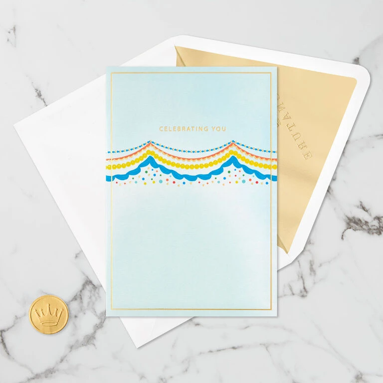 Hallmark Celebrating You Cake 3D Pop-Up Birthday Card - Image 6