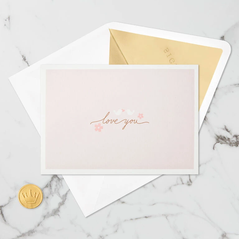 Hallmark One And Only Love Cherry Blossoms 3D Pop-Up Valentine's Day Card - Image 4