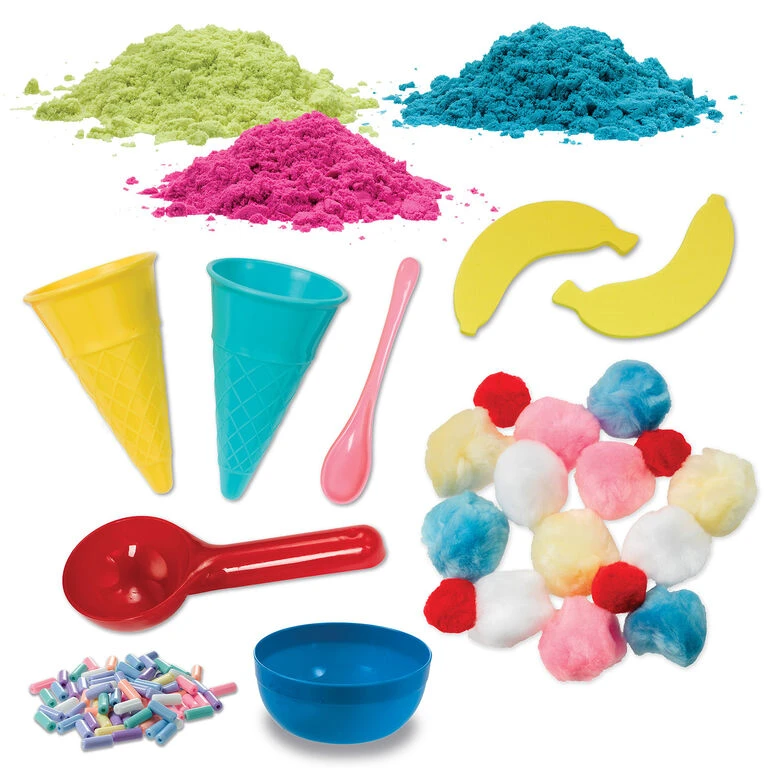 Faber-Castell Creativity For Kids Sensory Bin Ice Cream Shop Play Set - Image 2