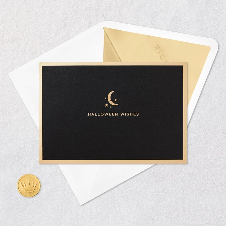 Hallmark Crescent Moon 3-D Pop-Up Halloween Card - Image 6