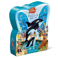 Crocodile Creek Day At The Aquarium 48-Piece Jigsaw Puzzle