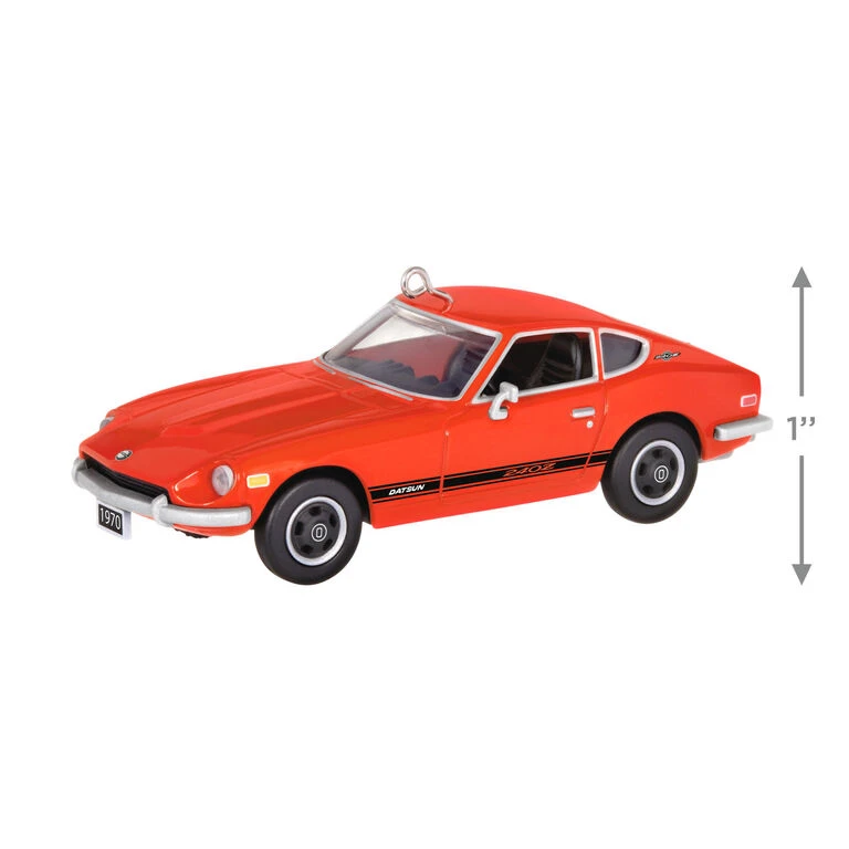 Hallmark 1970 Datsun 240Z 2023 Metal Ornament - Image 3