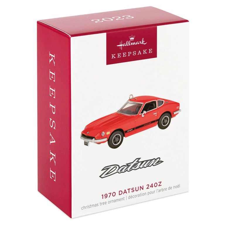 Hallmark 1970 Datsun 240Z 2023 Metal Ornament - Image 4
