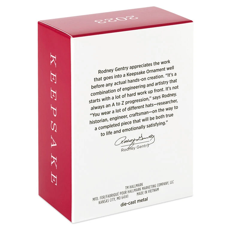 Hallmark 1970 Datsun 240Z 2023 Metal Ornament - Image 5