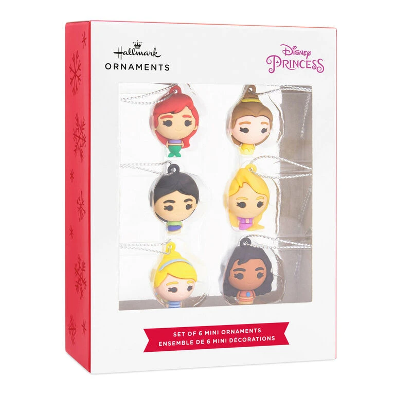 Mini Disney Princess Shatterproof Hallmark Ornaments, Set Of 6 - Image 4