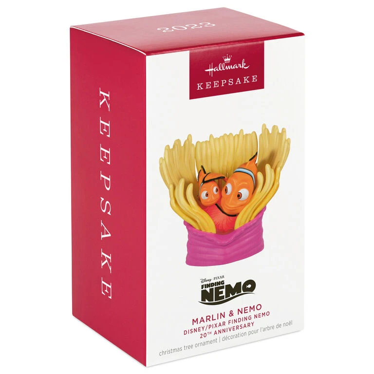 Hallmark Disney/Pixar Finding Nemo 20th Anniversary Marlin & Nemo Ornament - Image 4