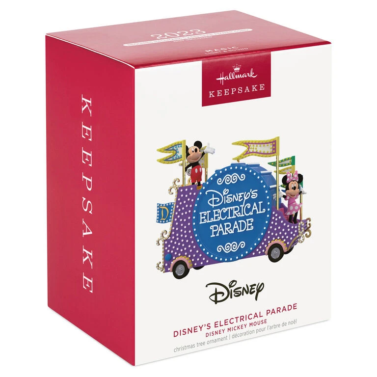 Hallmark Disney Mickey Mouse Disney's Electrical Parade Musical Ornament With Light - Image 4