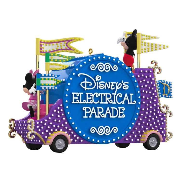 Hallmark Disney Mickey Mouse Disney's Electrical Parade Musical Ornament With Light - Image 6