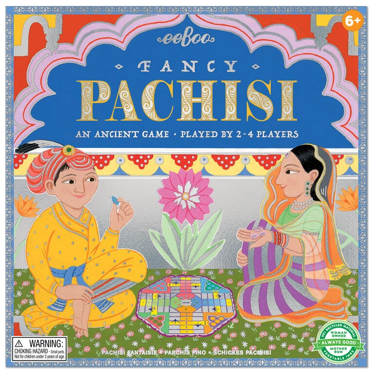 Eeboo Fancy Pachisi Board Game