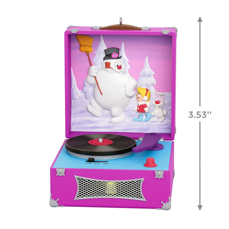 Hallmark Frosty The Snowman™ Look At Frosty Go Ornament With Light And Sound - Image 3