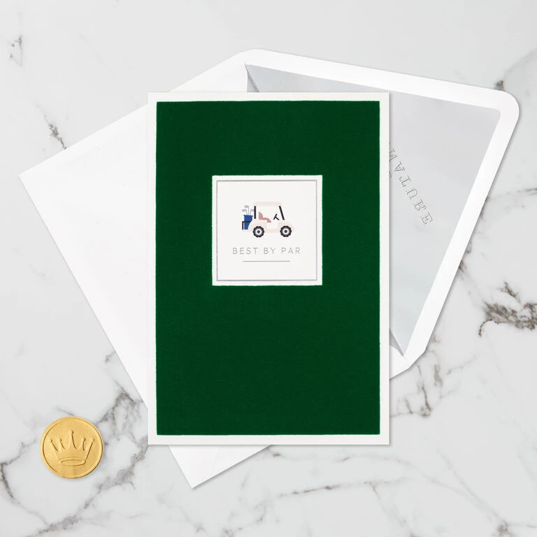 Hallmark Hope Your Day Is Good To A Tee Golf 3D Pop-Up Card - Image 5