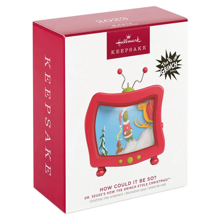 Hallmark Dr. Seuss's How The Grinch Stole Christmas!™ How Could It Be So? Ornament With Light And Sound - Image 4