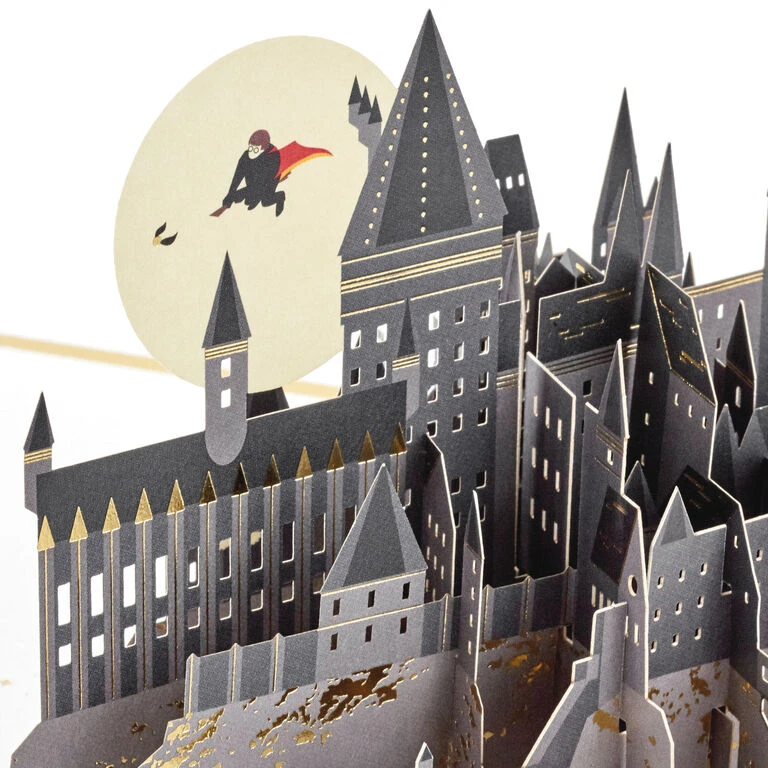 Hallmark Harry Potter™ Hogwarts™ Castle 3D Pop-Up Card - Image 2
