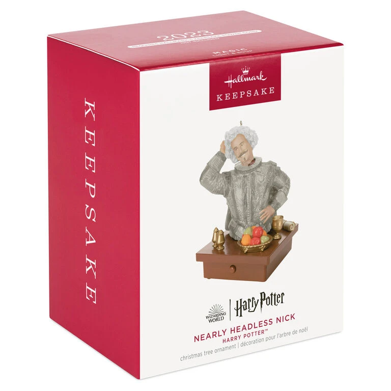 Hallmark Harry Potter™ Nearly Headless Nick™ Ornament With Light And Sound - Image 4