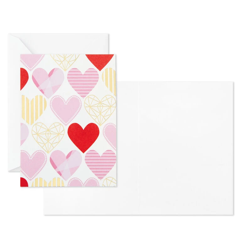 Hallmark Hearts Aplenty Assorted Blank Note Cards, Box Of 24 - Image 2