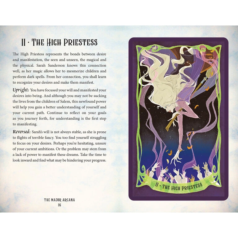 Disney Hocus Pocus Tarot Card Deck And Guidebook - Image 3