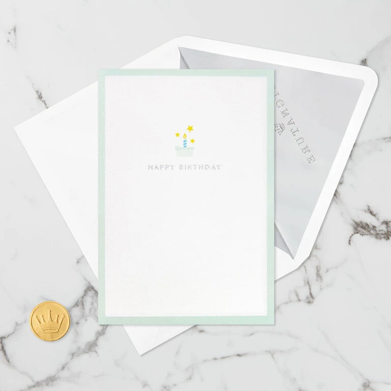 Hallmark Hooray Cake And Balloons 3D Pop-Up Birthday Card - Image 4