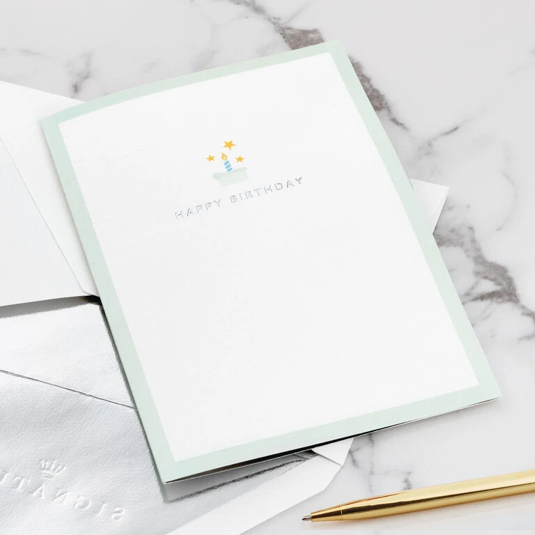 Hallmark Hooray Cake And Balloons 3D Pop-Up Birthday Card - Image 5