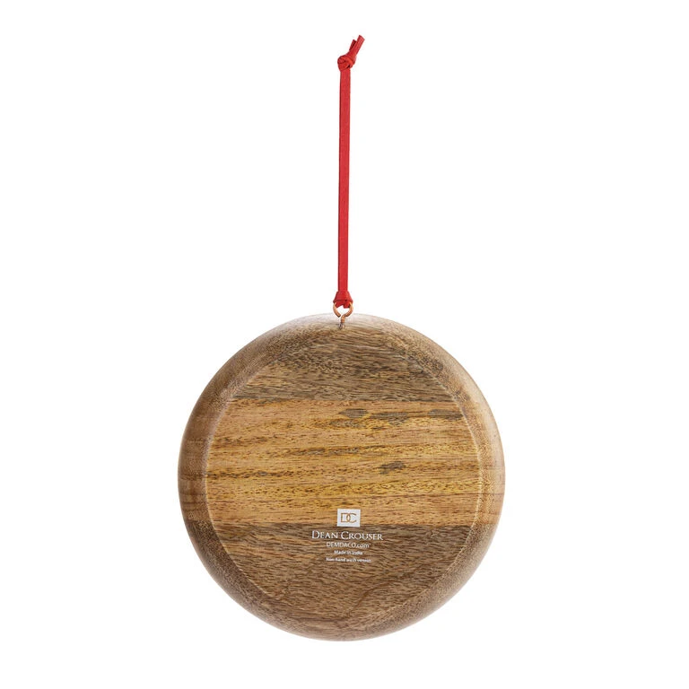 Hummingbird Wood Ornament - Image 2