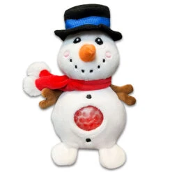 Jellyroos Powder The Snowman Squeezable Plush Toy