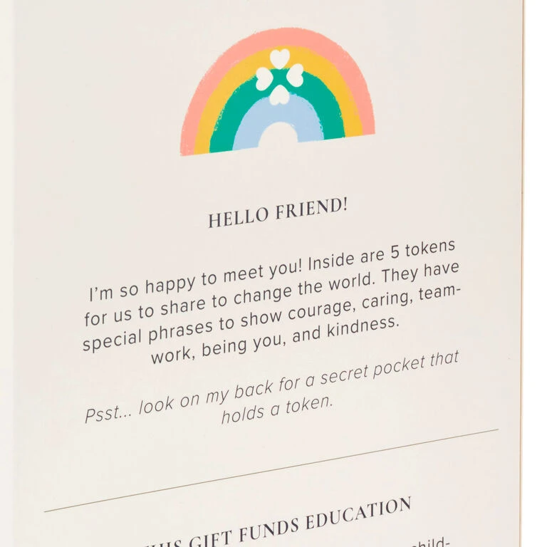 Hallmark Little World Changers™ And Kind Culture Co. The Doll Kind Dark Skin Girl, 12" - Image 8