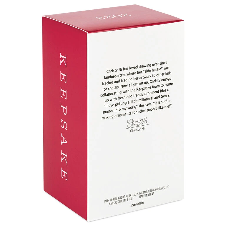 Hallmark Live Life With Zest! Porcelain Ornament - Image 5