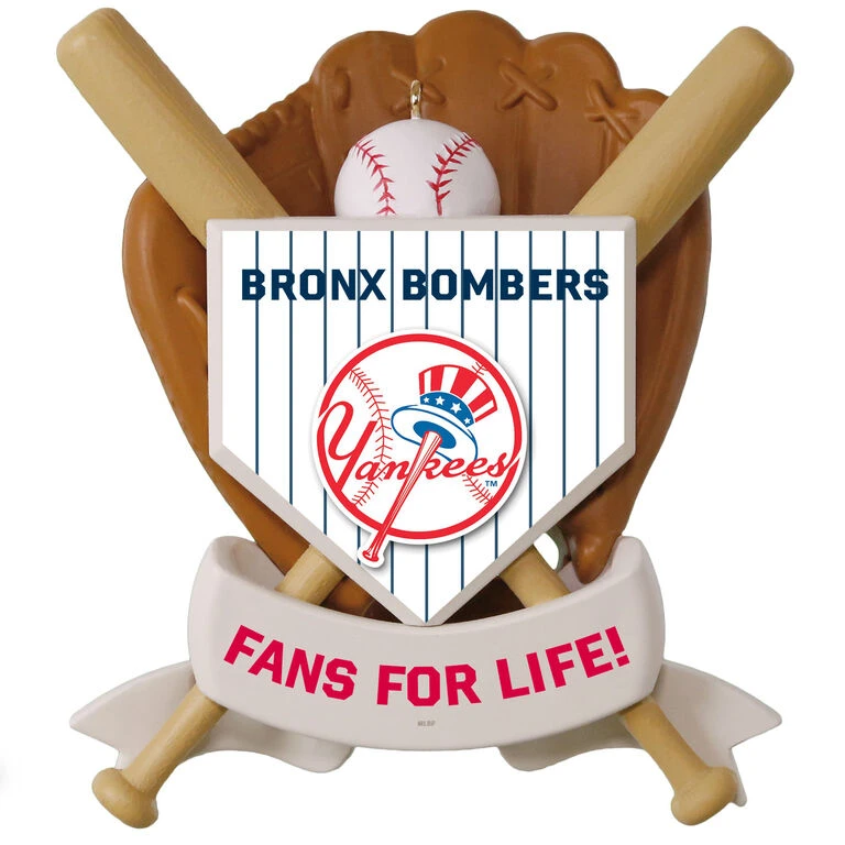 MLB Baseball Personalized Ornament, Yankees™