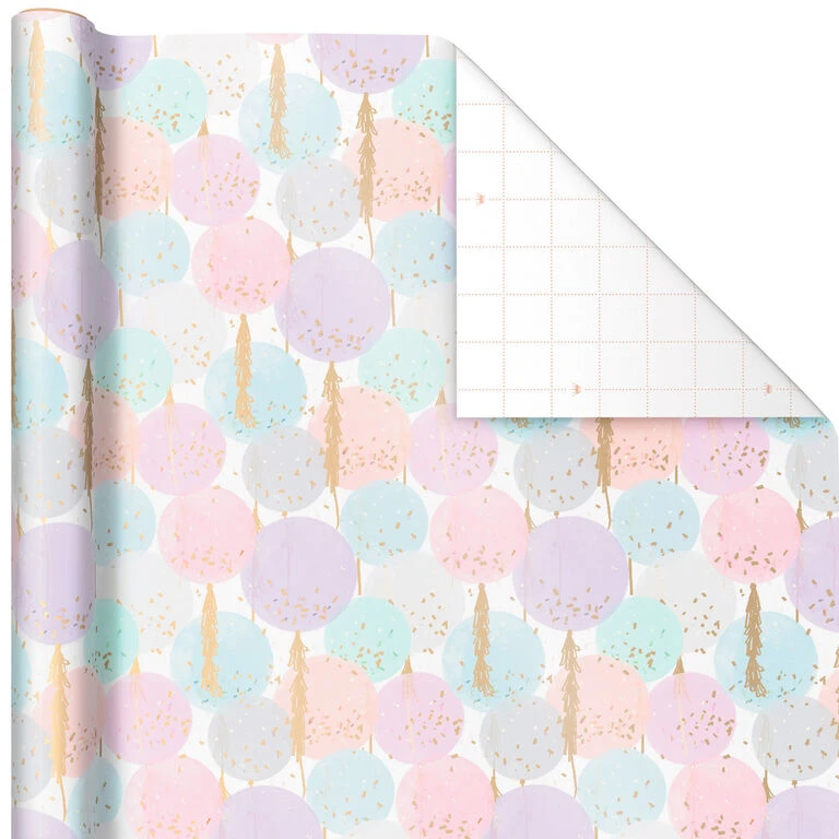 Hallmark Modern Muted 3-Pack Wrapping Paper, 55 Sq. Ft. Total - Image 5