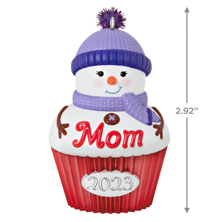 Hallmark Mom Cupcake 2023 Ornament - Image 3