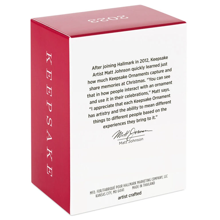 Hallmark Mom Cupcake 2023 Ornament - Image 5