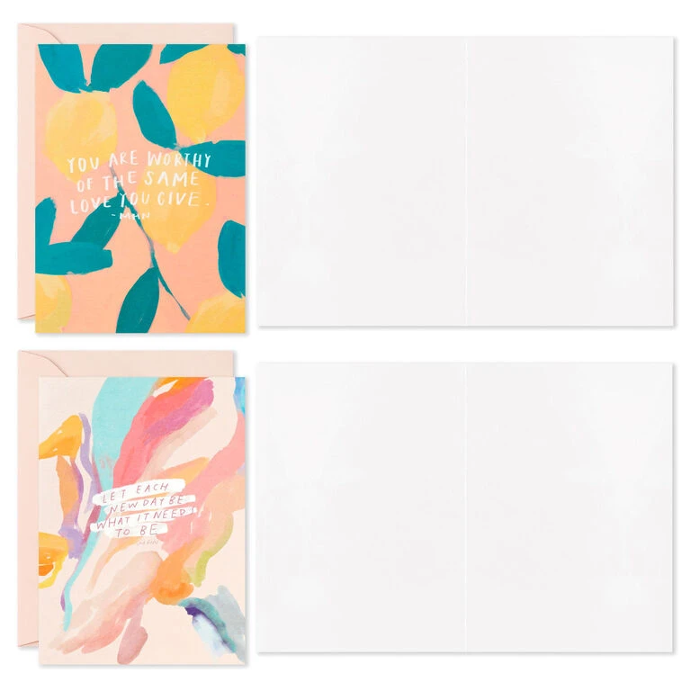 Hallmark Morgan Harper Nichols Booklet Of Assorted Blank Note Cards, Pack Of 12 - Image 4
