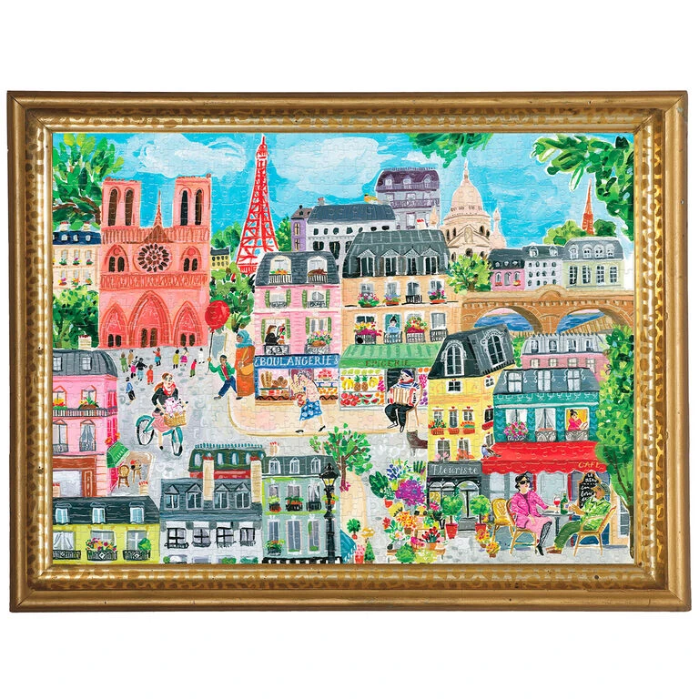 Eeboo Paris In A Day 1000-Piece Jigsaw Puzzle - Image 2