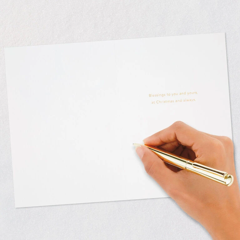 Hallmark Peace On Earth Angel Quilled Paper Handmade Christmas Card - Image 6