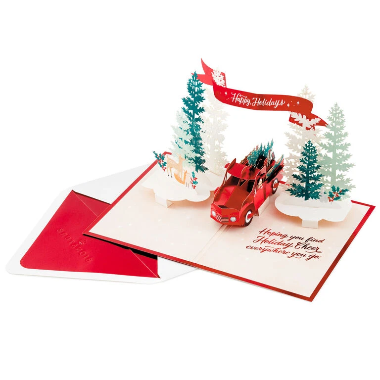 Hallmark Joy To You 3D Pop-Up Christmas Card - Image 2