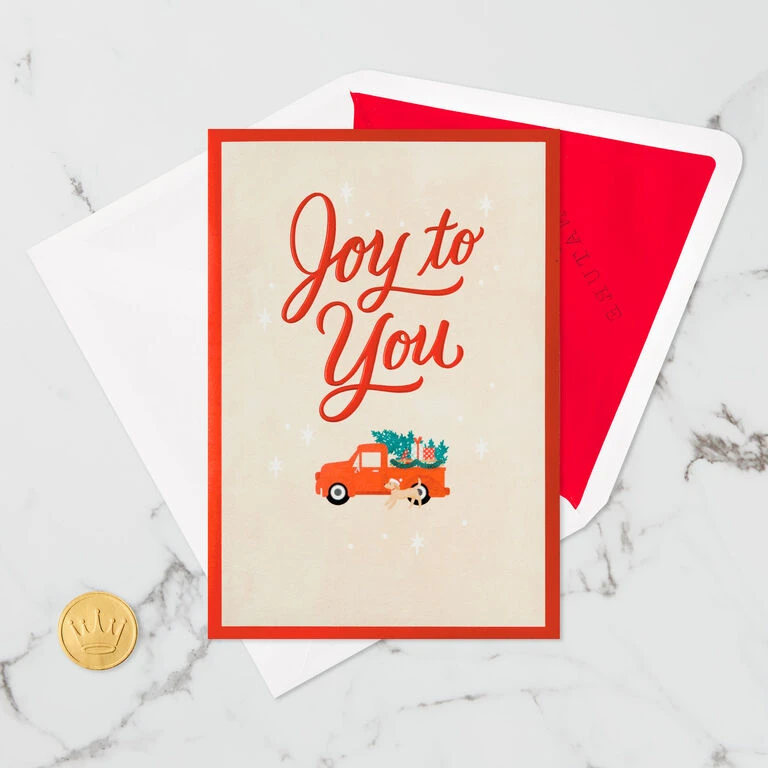 Hallmark Joy To You 3D Pop-Up Christmas Card - Image 6
