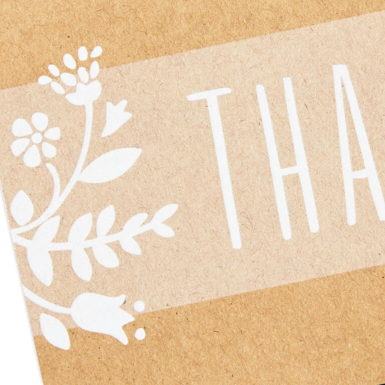 Hallmark Rustic Floral Boxed Blank Thank-You Notes Assortment, Pack Of 48 - Image 4