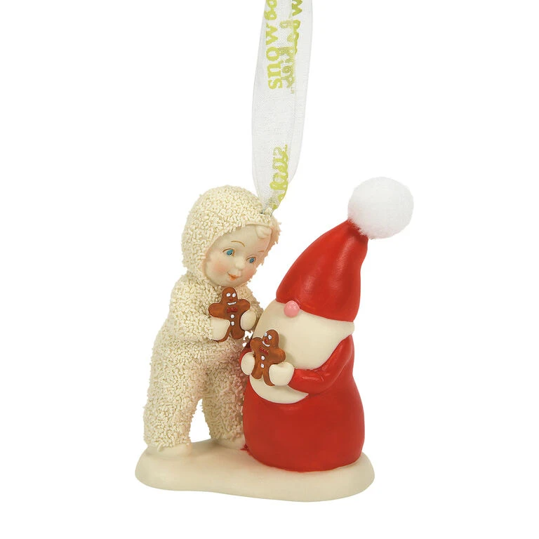 Enesco Snowbabies Gingerbread Tasting Ornament, 3.27"