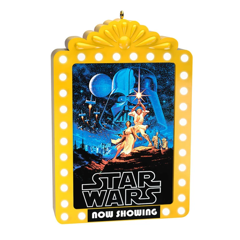 Hallmark Star Wars: A New Hope⢠Now Showing Ornament With Light