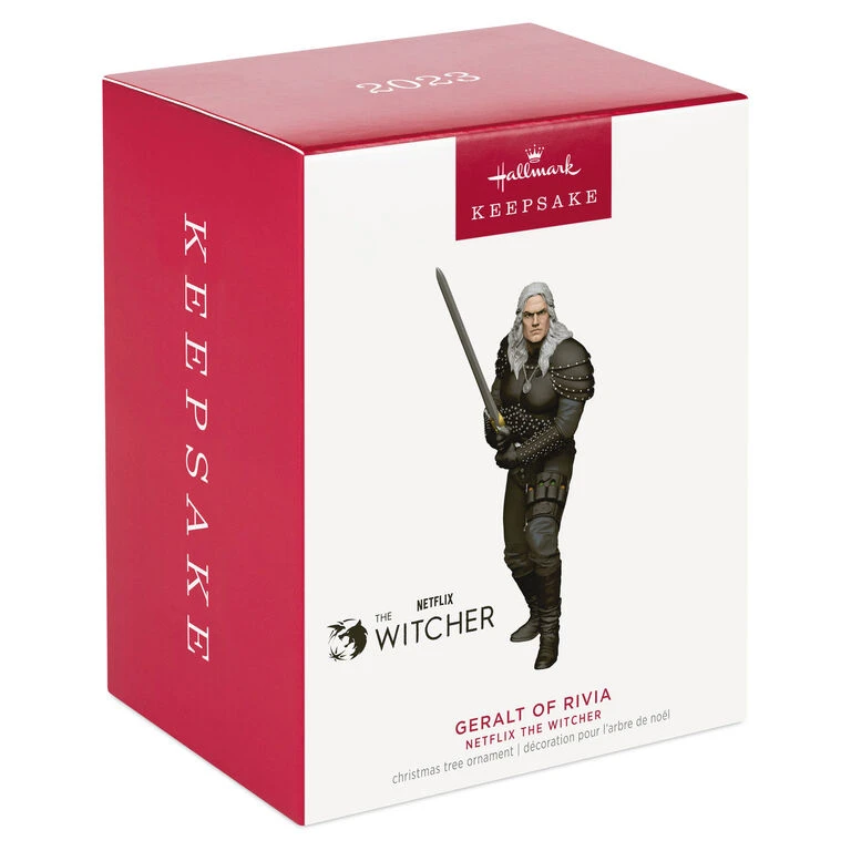 Hallmark Netflix The Witcher Geralt Of Rivia Ornament - Image 4