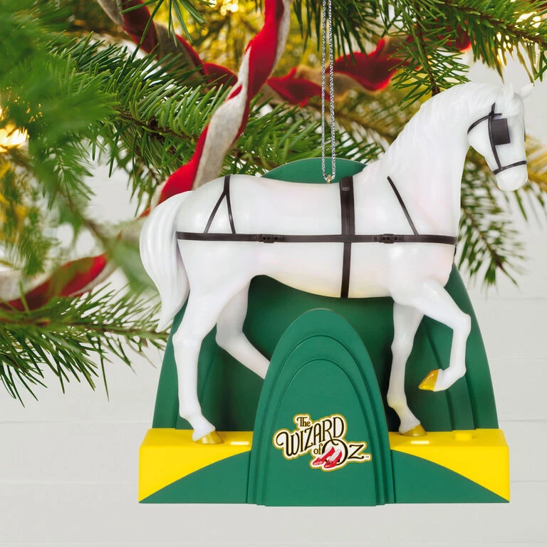 Hallmark The Wizard Of Oz™ Horse Of A Different Color Ornament With Light - Image 2